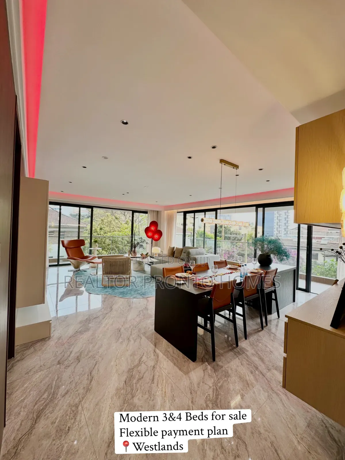 3bdrm Apartment in Westlands, Raphta Road Area for sale in Raphta Road Area
