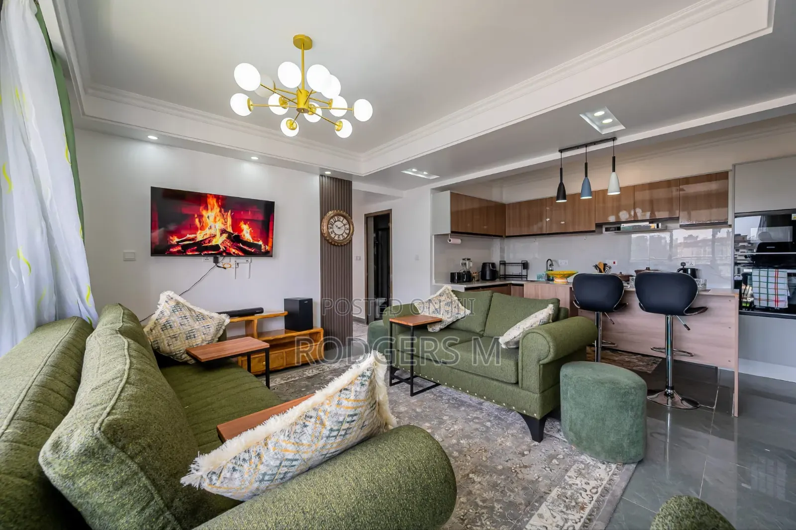 Furnished 2bdrm Apartment in Riverside Drive for rent in Riverside Drive