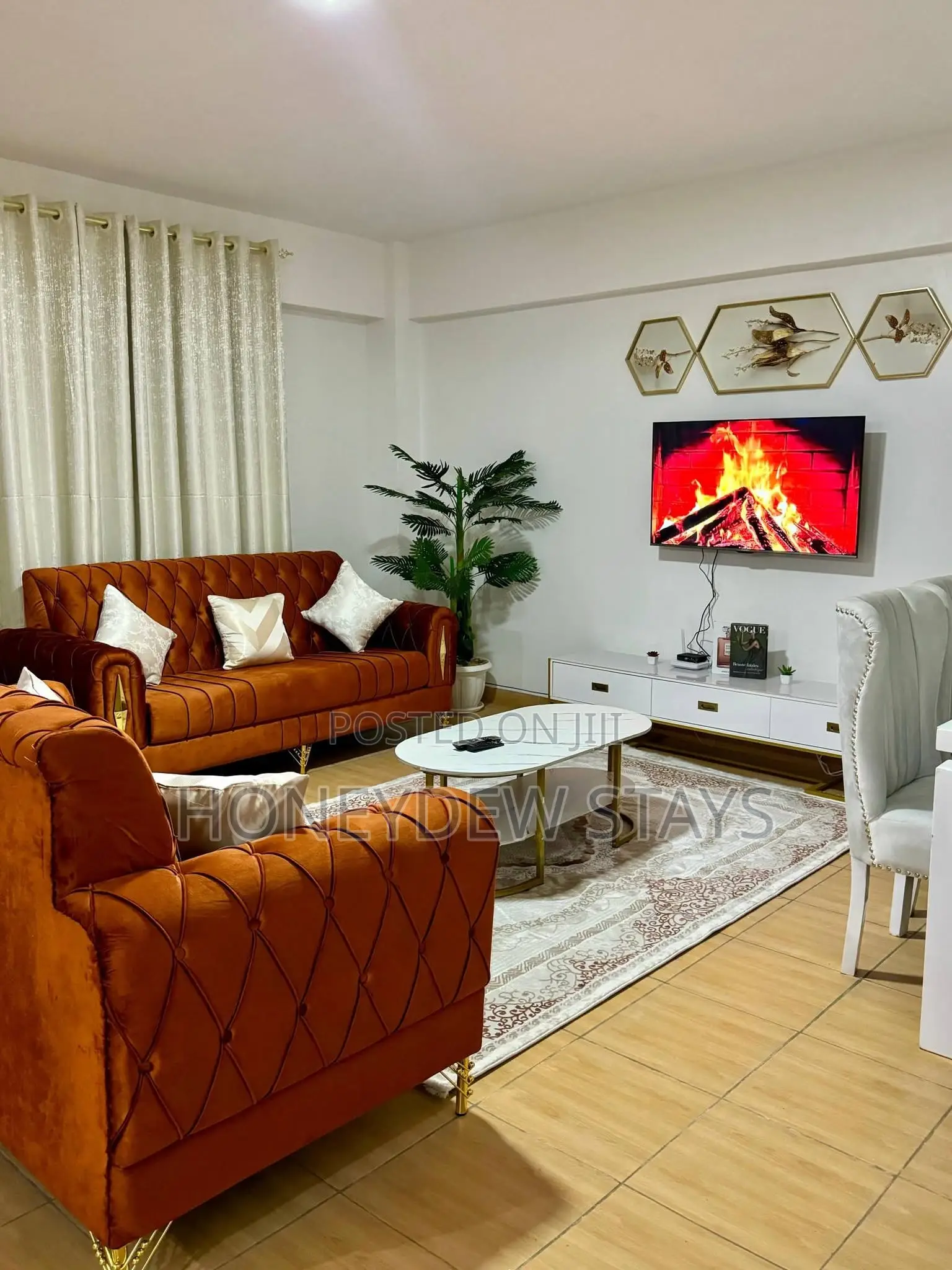Stylish Furnished 3BR Milimani Kisumu CBD in Market Milimani