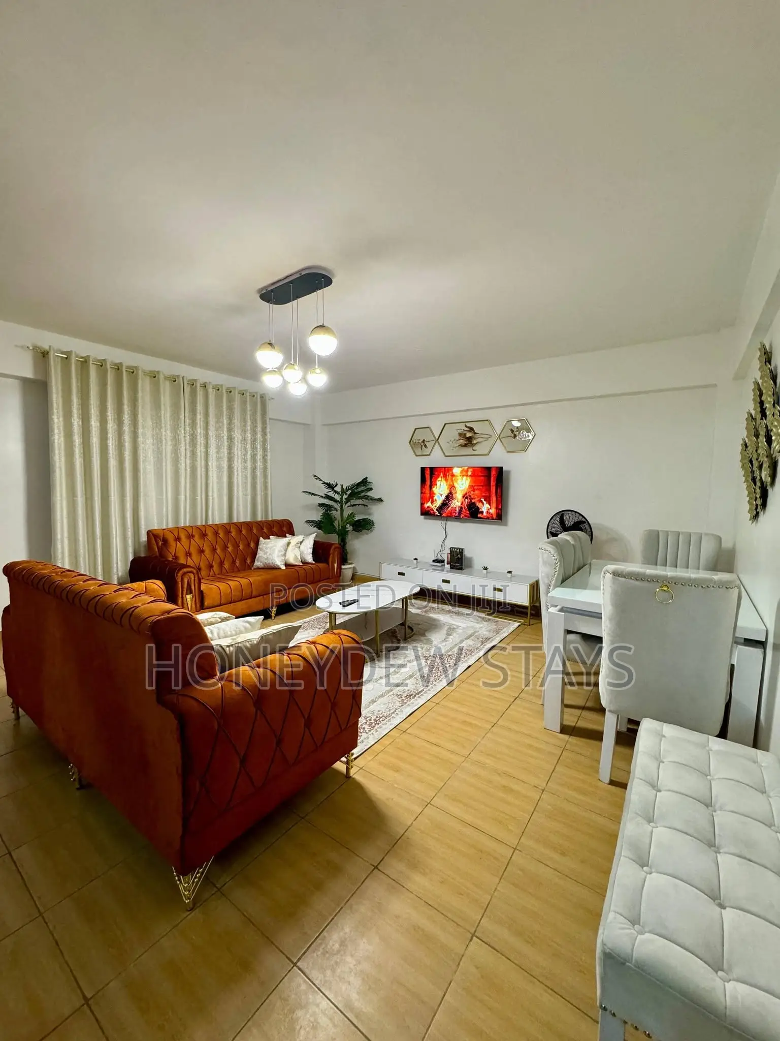 Stylish Furnished 3BR Milimani Kisumu CBD in Market Milimani