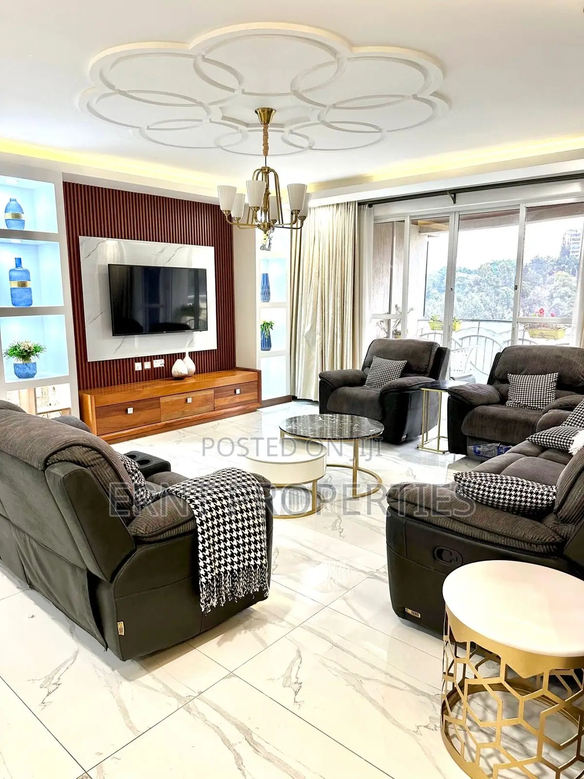 Furnished 4bdrm Duplex in Kilimani for rent in Kilimani