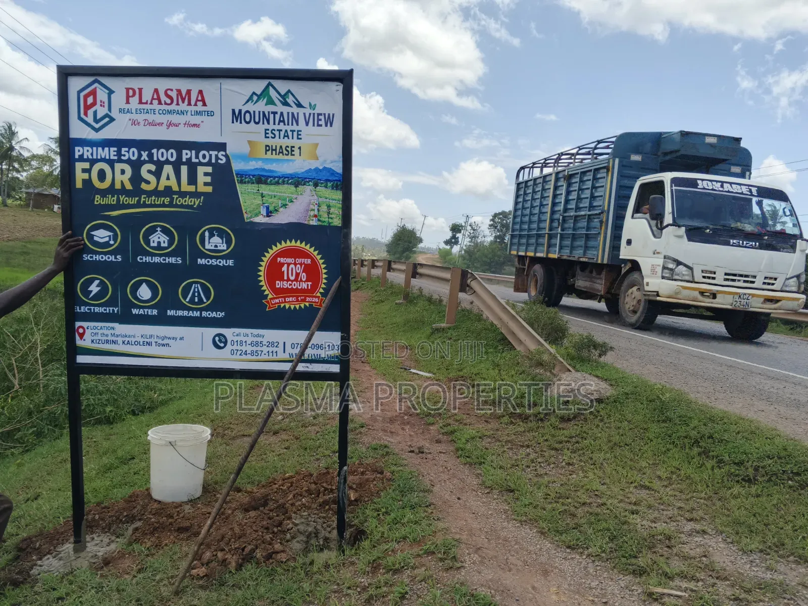 50 by 100 Plots Available ,Ongoing Subdivision. in Mariakani