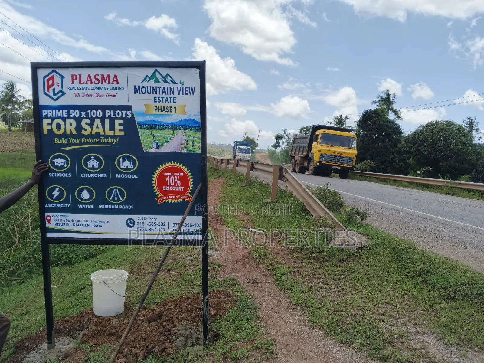 50 by 100 Plots Available ,Ongoing Subdivision. in Mariakani