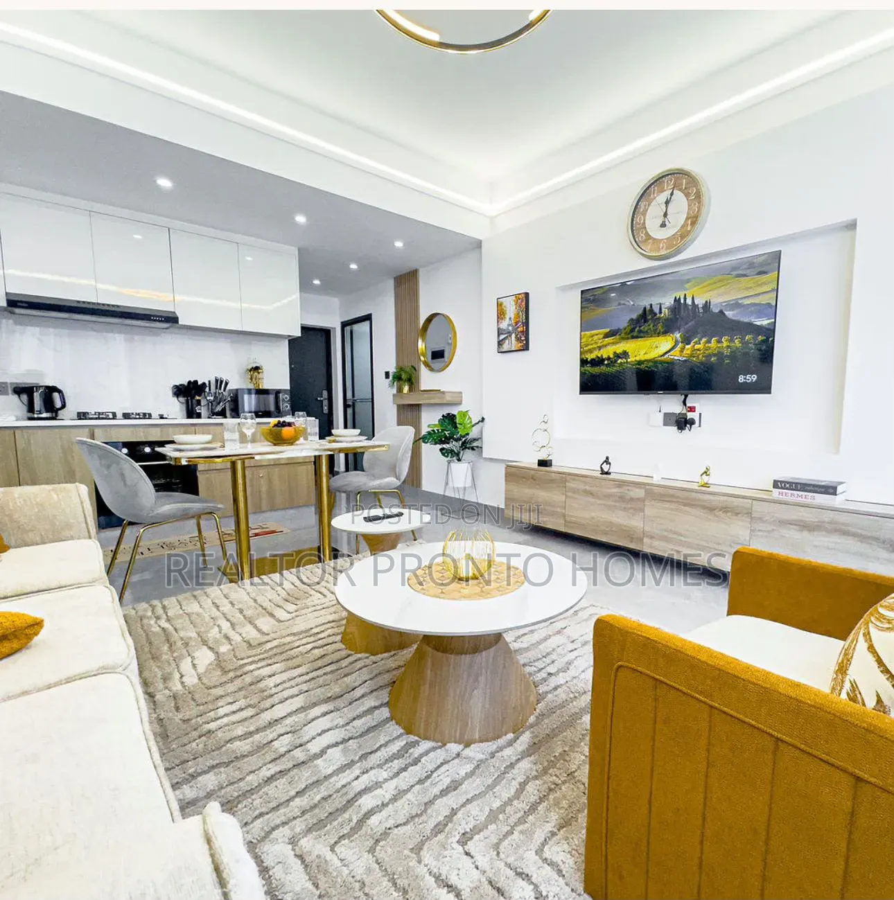 Tastefully Furnished Serviced 1-Bedroom Apartment | Riara Road in Valley Arcade