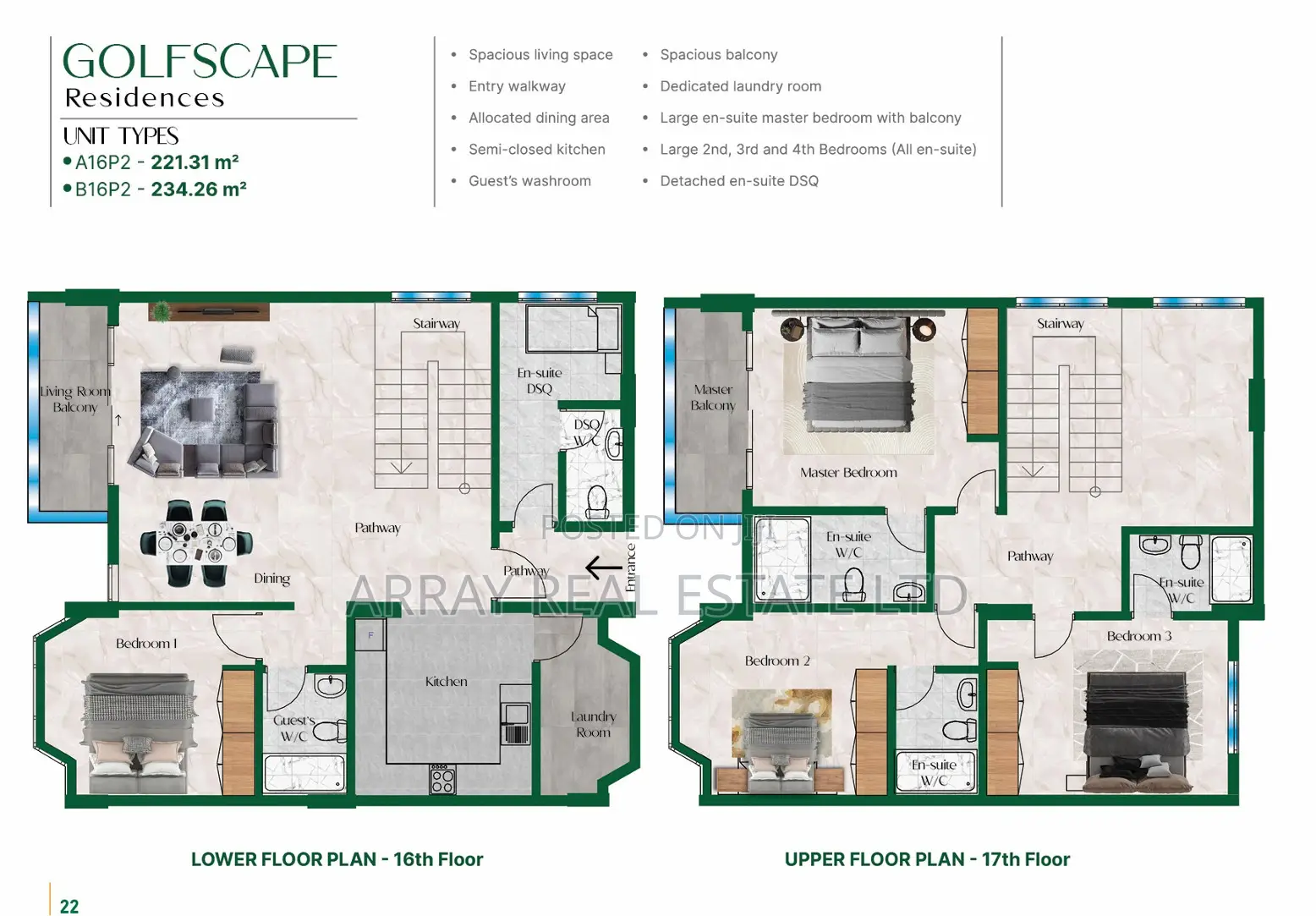 1bdrm Apartment in Golfscape Residence, Hurlingham for sale in Hurlingham