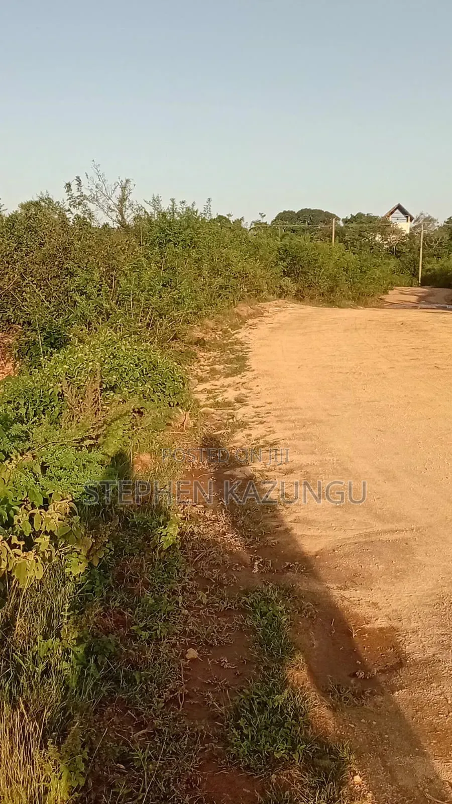 1 Acre Plot on Sale at Galu Beach Only 1.2 KMS From Beach. in Diani