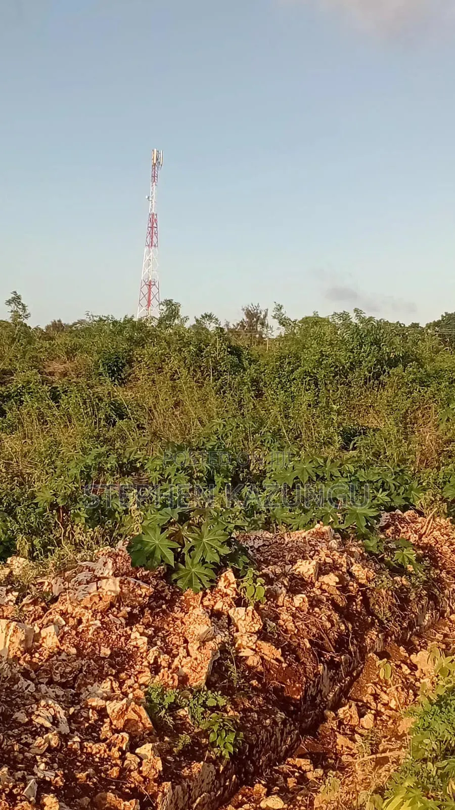 1 Acre Plot on Sale at Galu Beach Only 1.2 KMS From Beach. in Diani