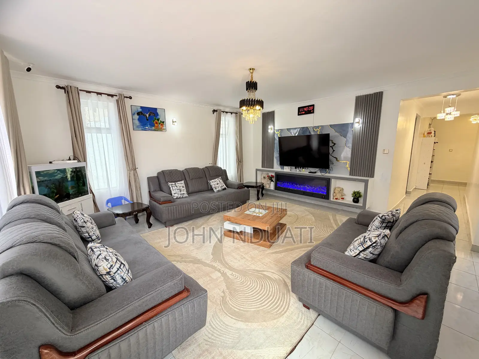Furnished 3bdrm Bungalow in Membley Estate for sale in Membley Estate