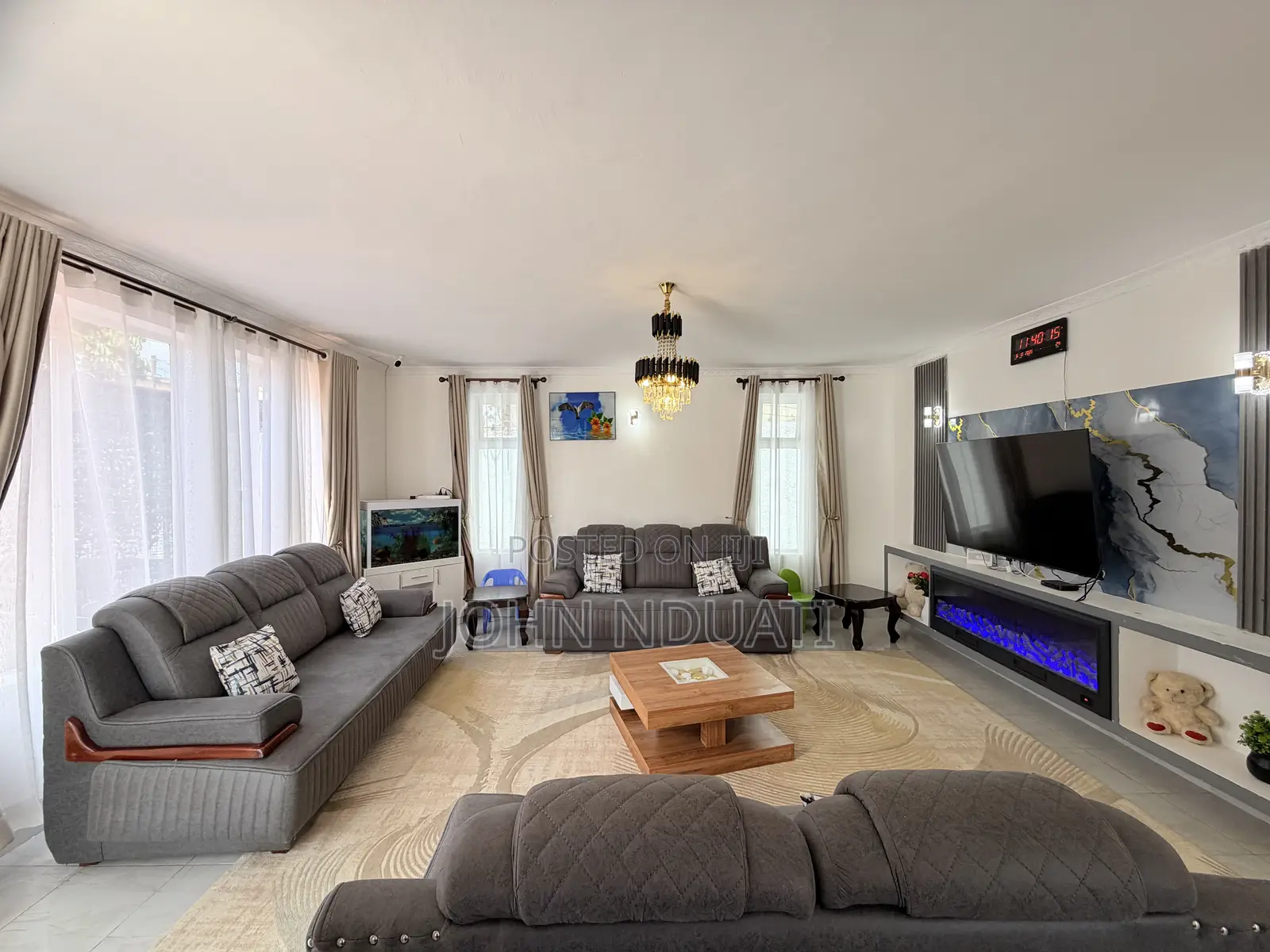 Furnished 3bdrm Bungalow in Membley Estate for sale in Membley Estate