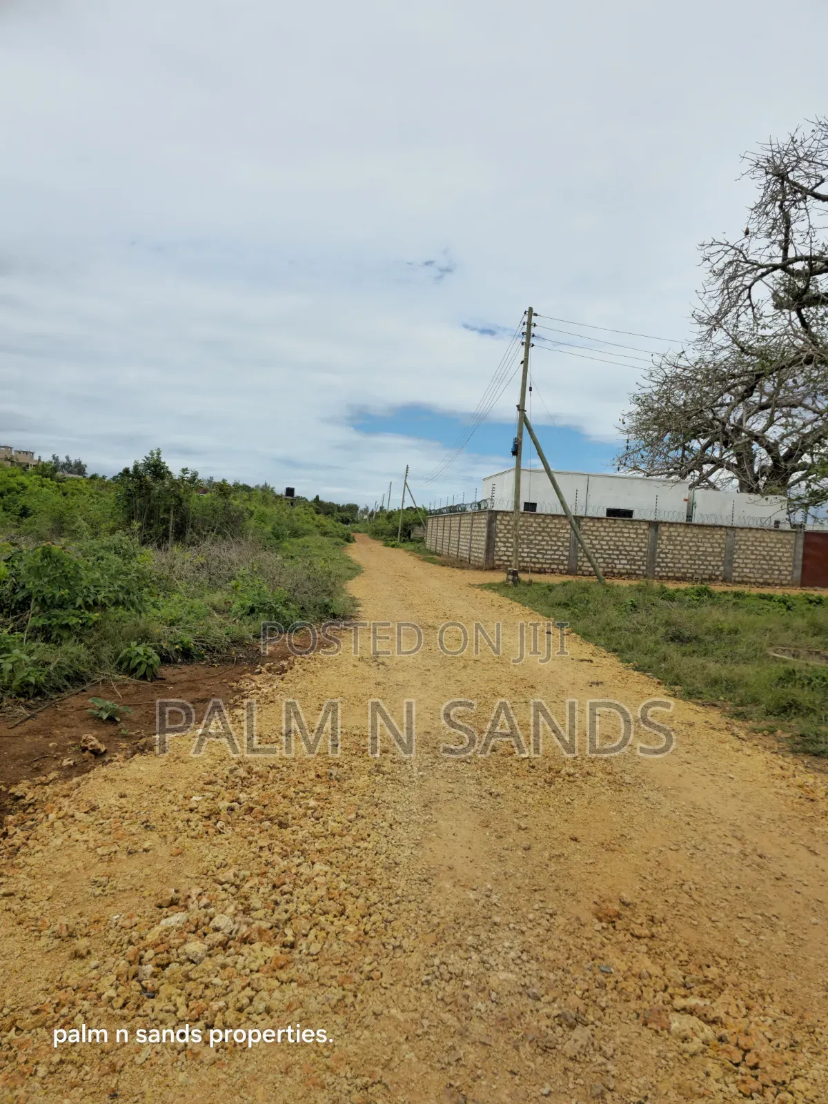Prime Plot Available for Sale in Galu Near Amani Luxury Villas in Diani