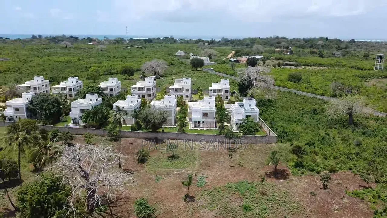 One Acre Second Row Beach Near Almond Ridge Diani in Diani