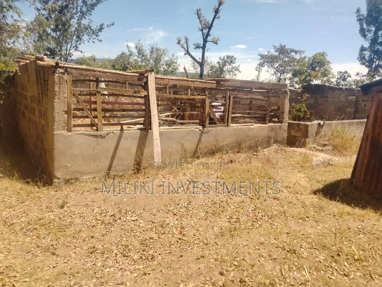 1 Acre With a 3 Roomed House on Sale at Thika -Maguguni in Ngoliba