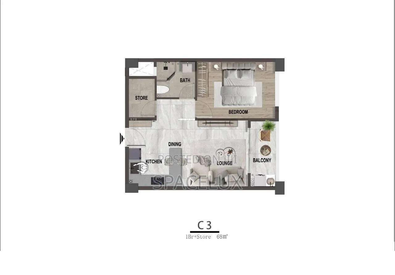 3bdrm Apartment in Versailles, Kileleshwa for sale in Kileleshwa