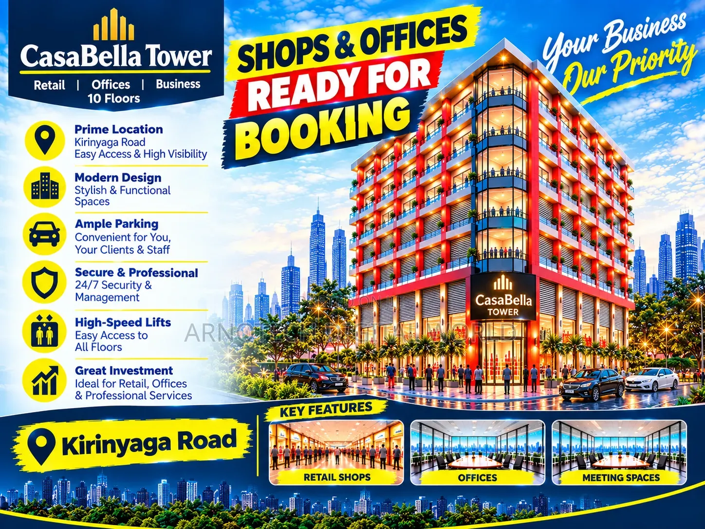 Offices to Let in Nairobi Central