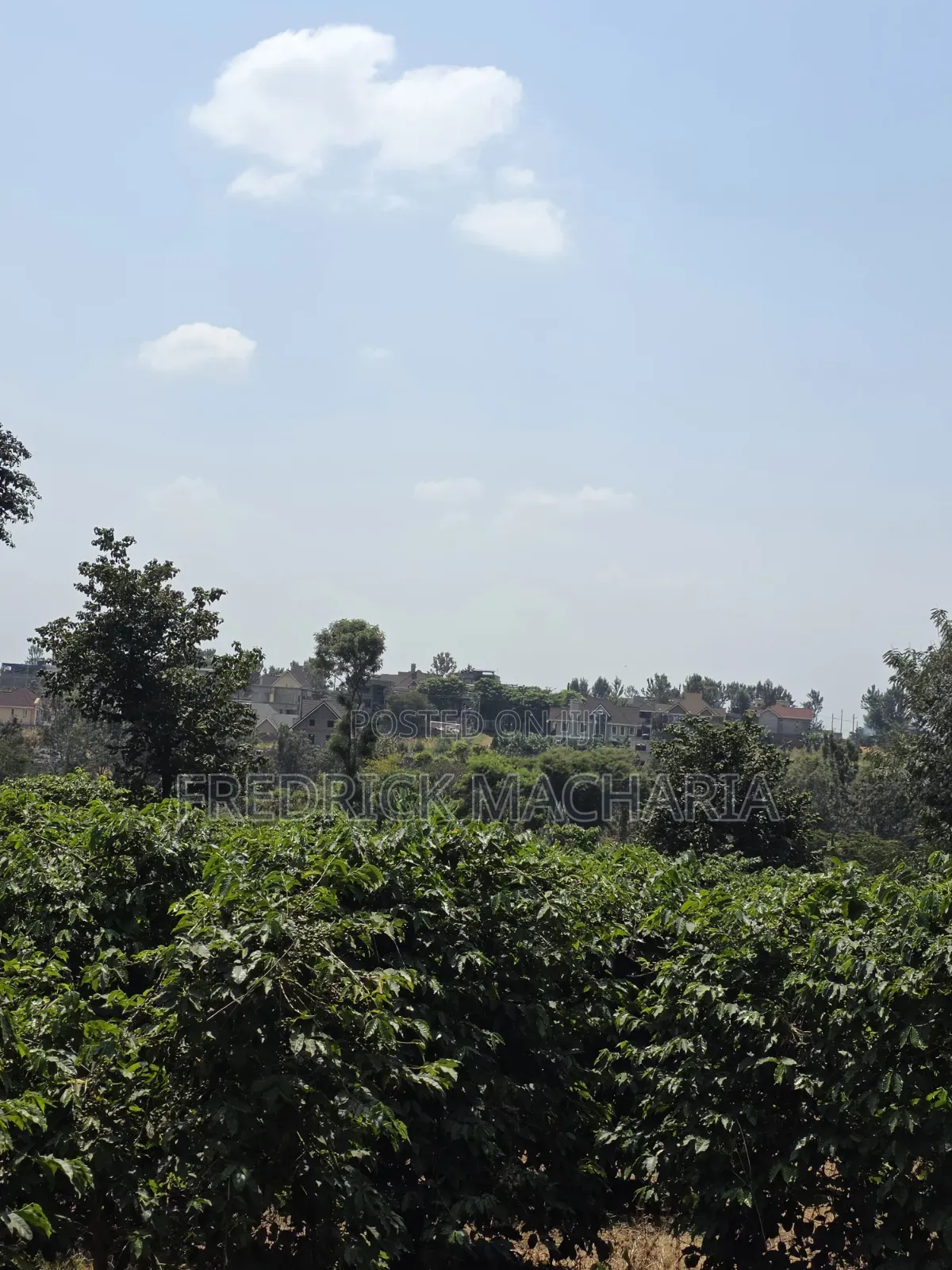 17 1⁄2 Acres Land for Sale Ruiru Town- Tatucity Road in Membley Estate