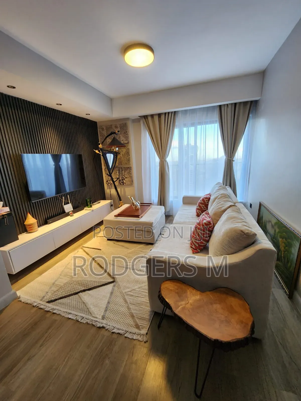 Furnished 1bdrm Apartment in Milimani for rent in Milimani