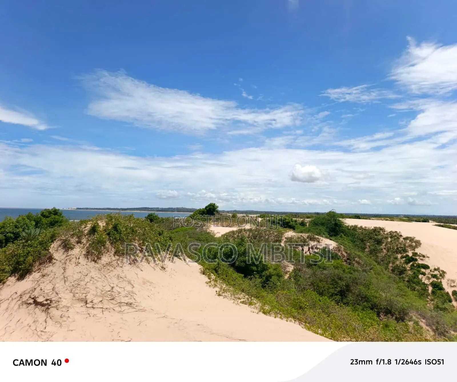 52 Acres Forsale in Malindi Ngomeni First Row or Touching the Ocean. in Town Centre