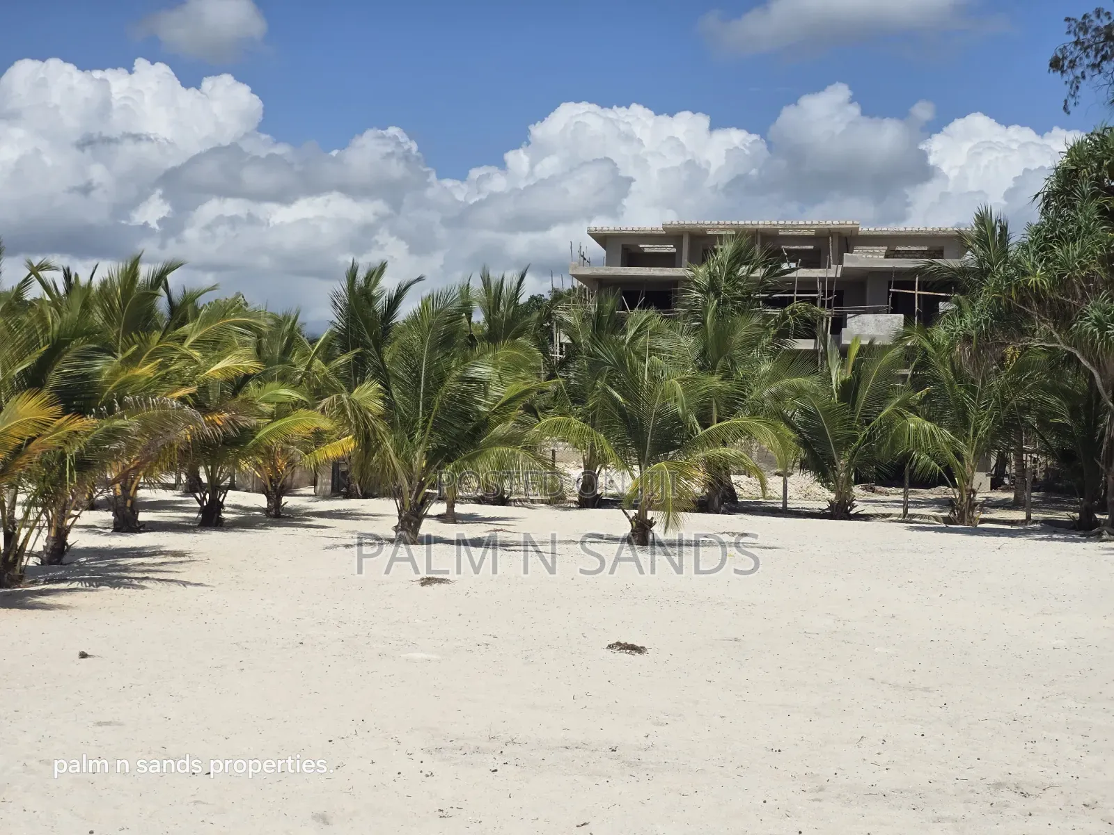  Prime Half Acre Beachfront Living in Galu Kinondo!  in Diani