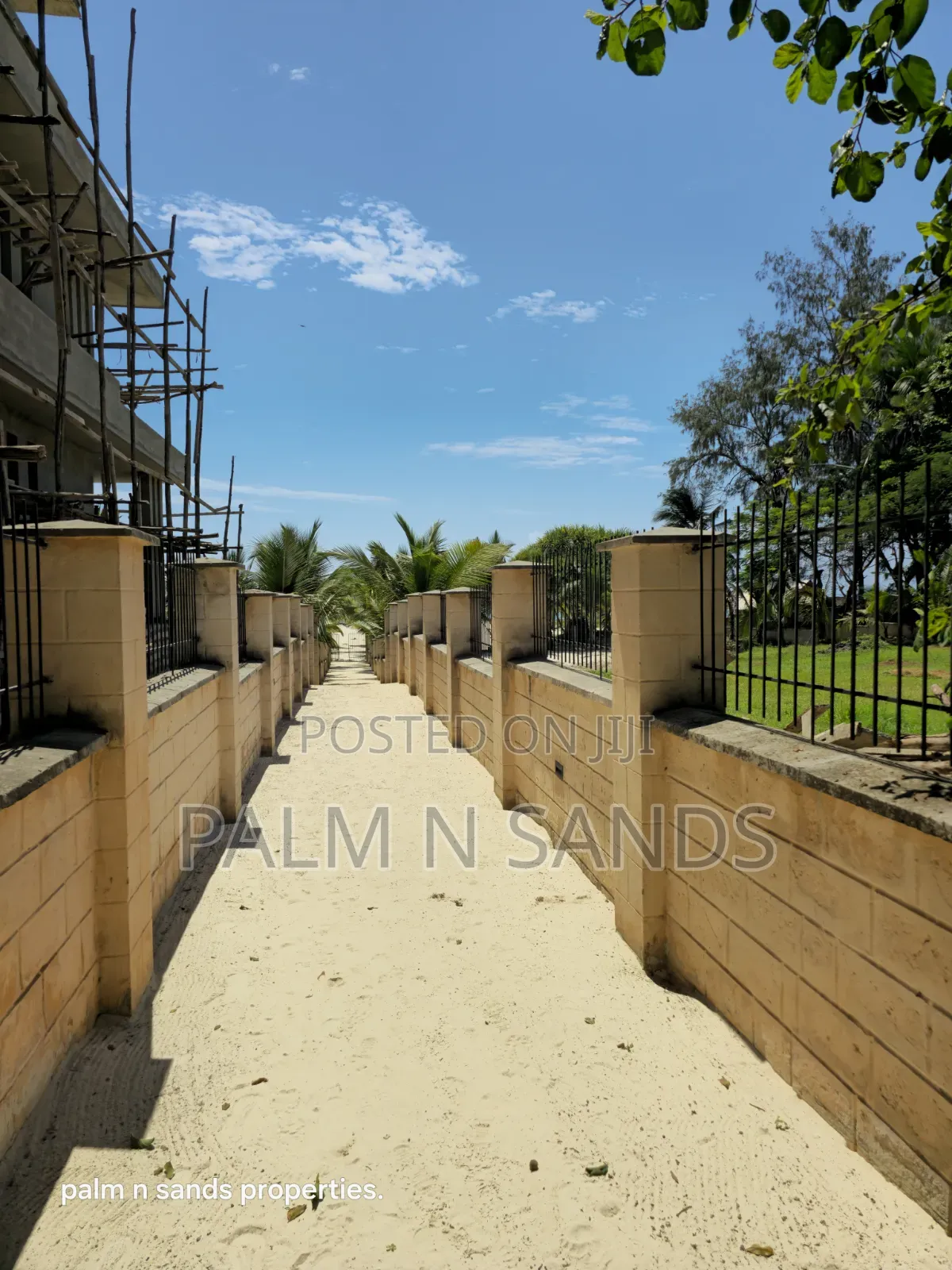  Prime Half Acre Beachfront Living in Galu Kinondo!  in Diani