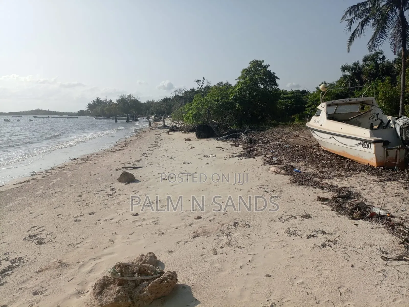 1.25 Acre Sandy Beachfront Land on Sale!! in Diani