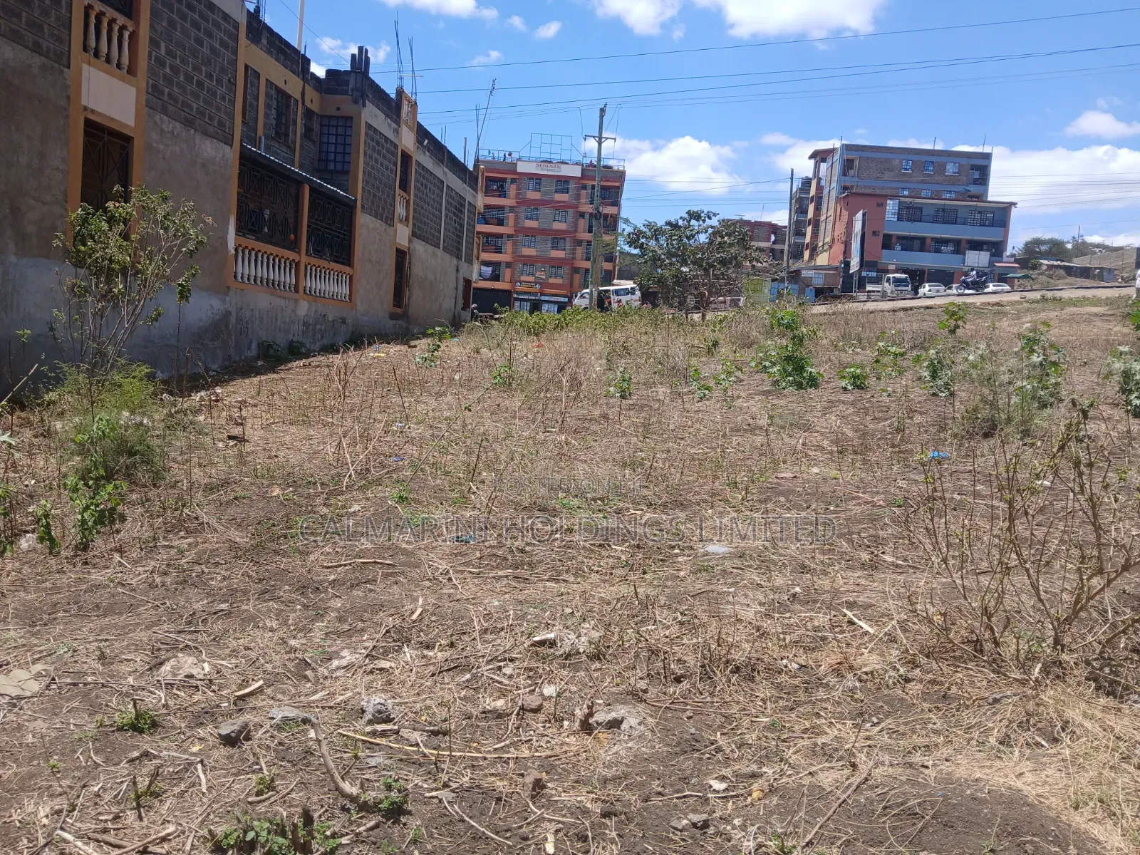 Most Prime COMMERCIAL 50 by 100 Plot Touching Magadi Road Tarmac in Kiserian