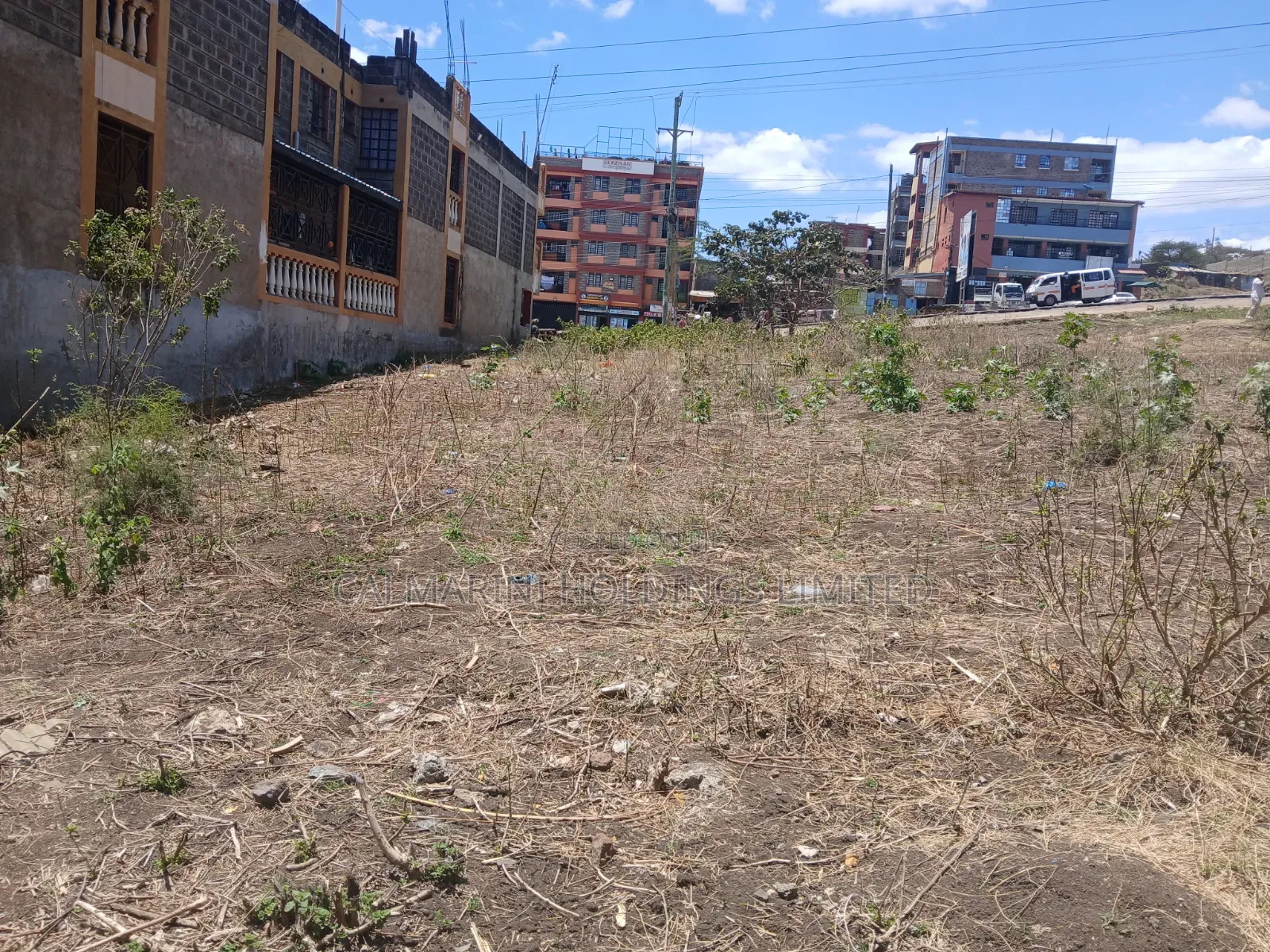 Most Prime COMMERCIAL 50 by 100 Plot Touching Magadi Road Tarmac in Kiserian