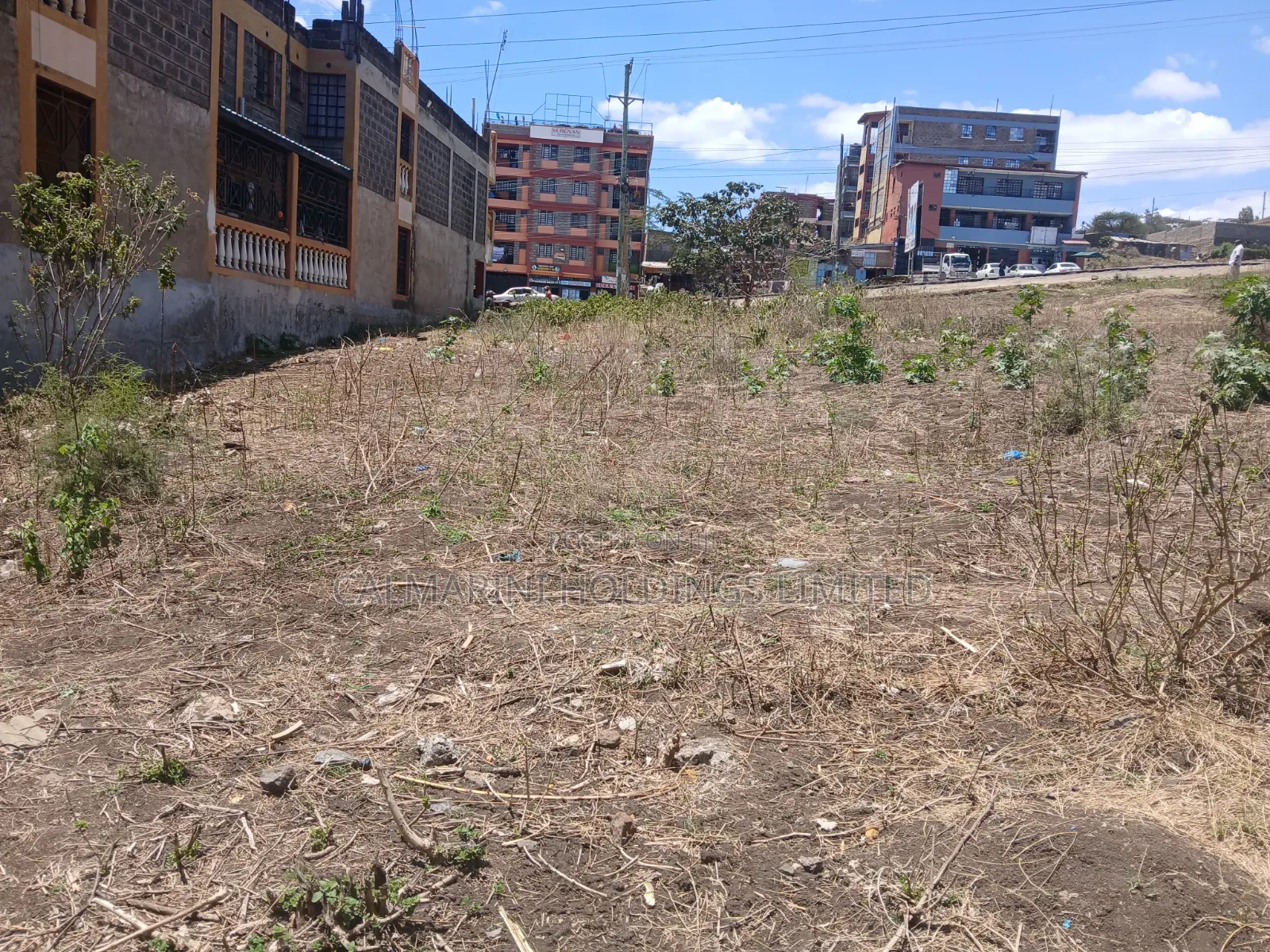 Most Prime COMMERCIAL 50 by 100 Plot Touching Magadi Road Tarmac in Kiserian