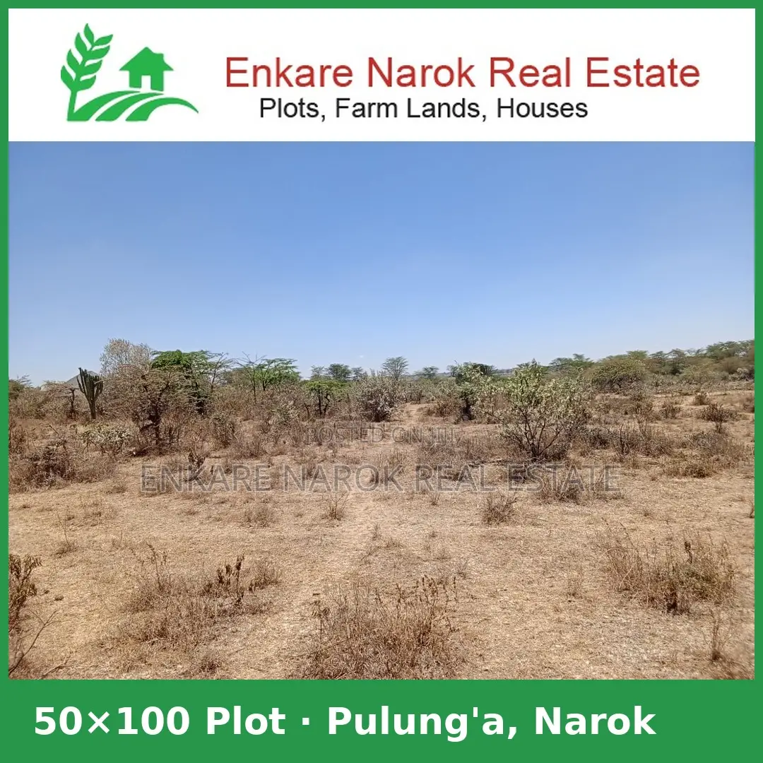 50x100 Plot for Sale in Narok Pulung’a — Freehold, Ready to Build in Narok Town