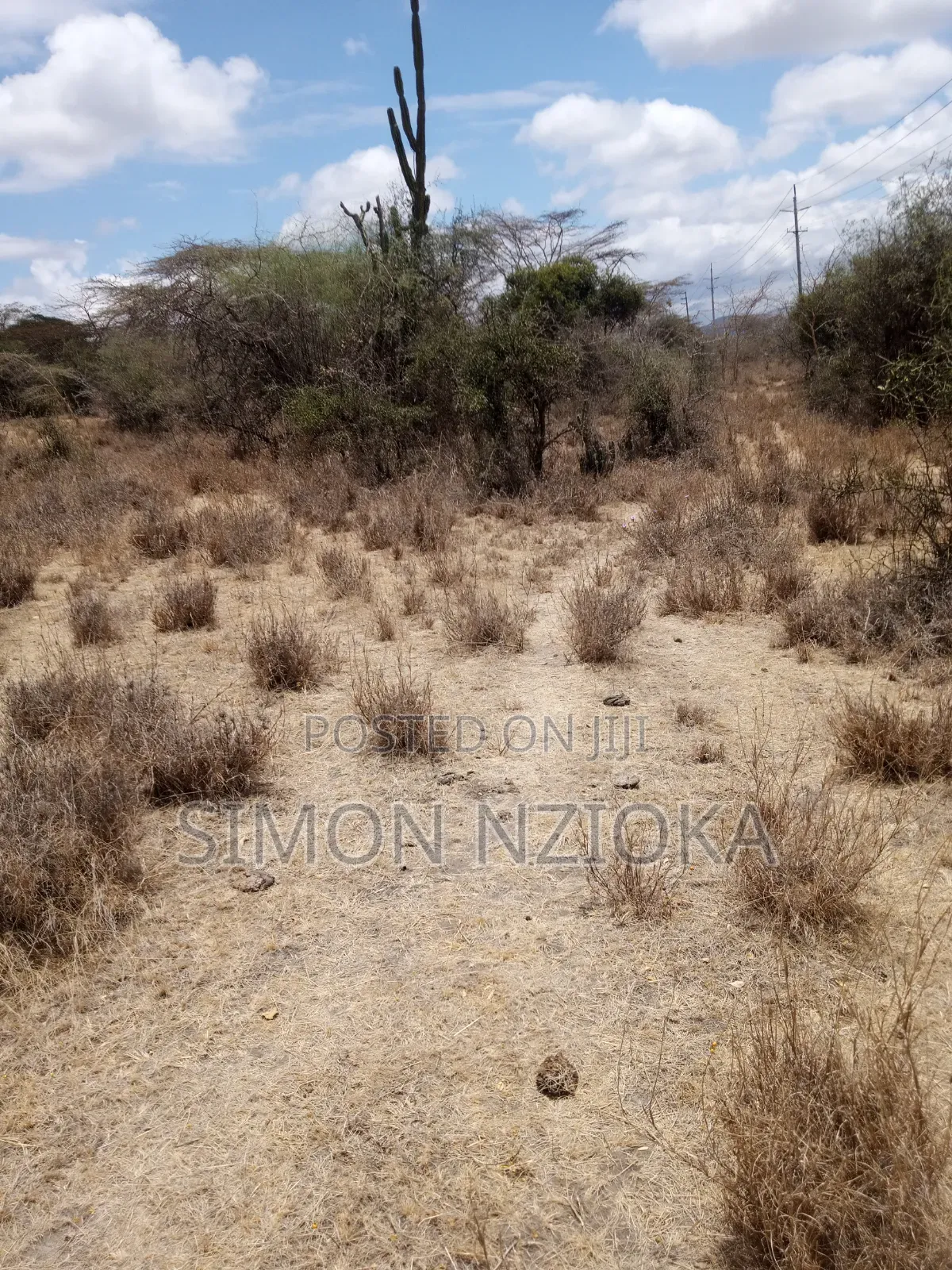 5 Acres for Sale Touching Mombasa Road Tarmack in Kinanie