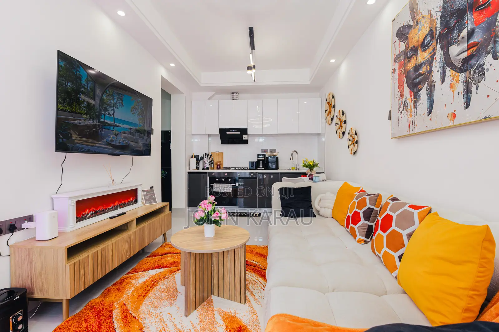 Furnished 1bdrm Apartment in Kilimani, Hurlingham for rent in Hurlingham
