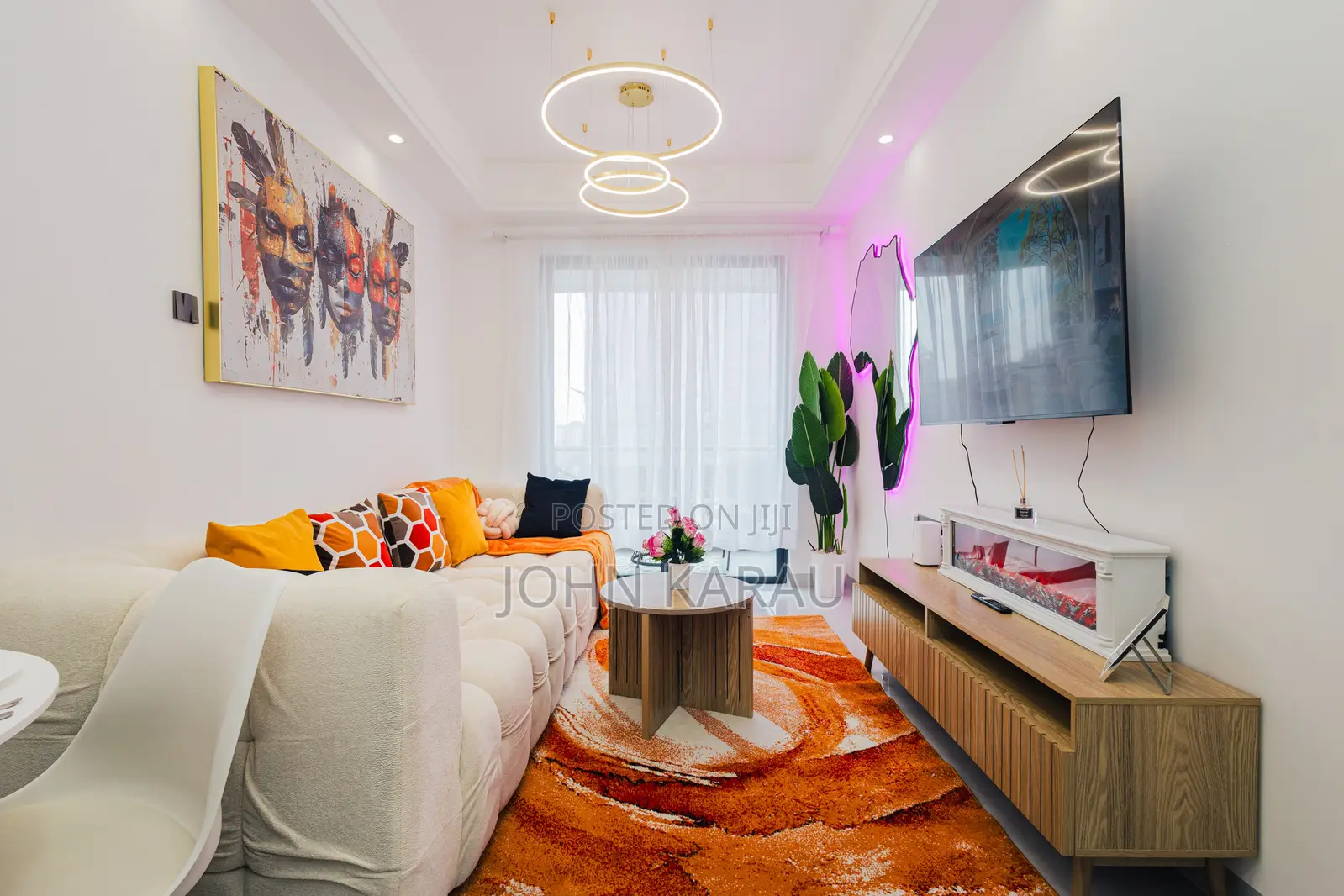 Furnished 1bdrm Apartment in Kilimani, Hurlingham for rent in Hurlingham