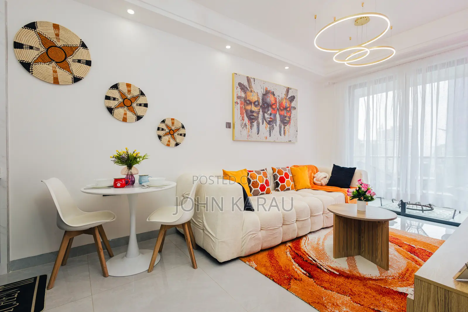 Furnished 1bdrm Apartment in Kilimani, Hurlingham for rent in Hurlingham